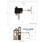 Backyard Discovery Mystic Tower Swing Set - Image 6