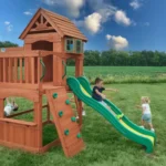 Backyard Discovery Atlantis Wooden Swing Set - Image 3