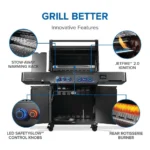 Napoleon Phantom Prestige 500 Connected Gas Grill - Image 5