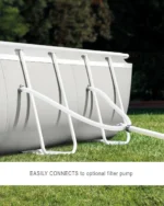 Prism Frame™ 20′ x 10′ x 48″ Oval Above Ground Pool Set - Image 8