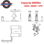 KT-X95 Full Rise Scissor Lift - Image 5