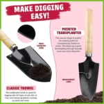 Hot Selling Stainless Steel Gardening Tools Suit - Image 4