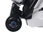 Electric 14″ Wet/Dry Concrete Cut-Off Saw with Guide Roller & Water Line Attachment - Image 6