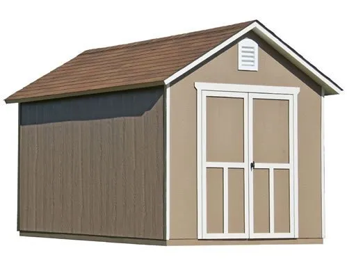 Handy Home Meridian Wooden Storage Shed \u2013 Multiple Sizes