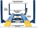 Atlas 412 12,000 lbs Commercial 4 Post Lift - Image 11