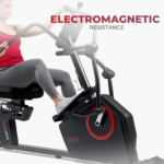 Sunny Health & Fitness Smart Recumbent Cross Trainer Elliptical Exercise Bike – SF-RB4886 SMART - Image 2