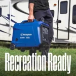 4,000-Watt Gas Powered Portable Inverter Generator with Recoil Start, LED Data Center - Image 8